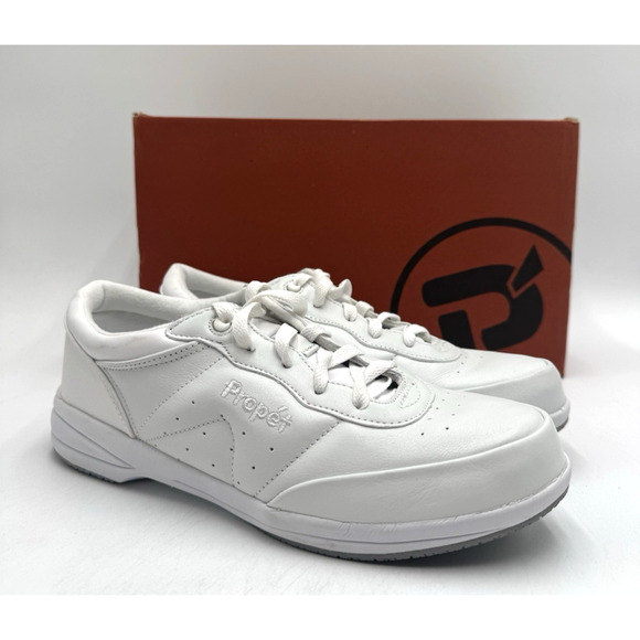 Propet WASHABLE WALKER Women's LIGHTLY USED Casual Shoe White US Size 8.5 Narrow - Picture 1 of 11